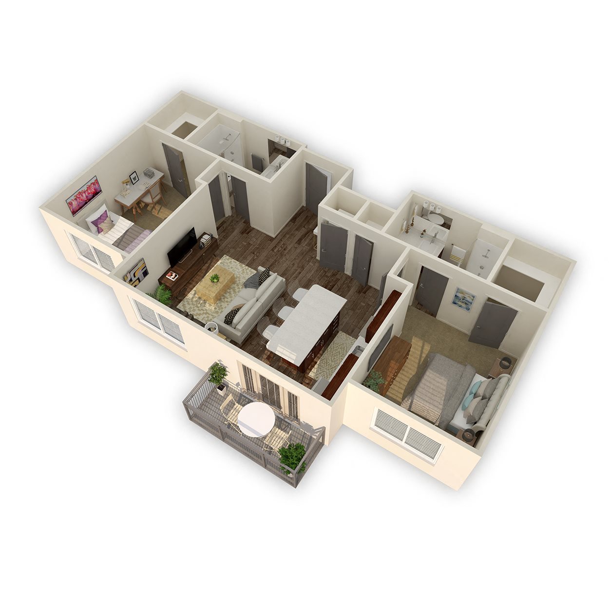 Axio-Temperate- 2 Bed 2 Bath Axio-Temperate- 2 Bed 2 Bath